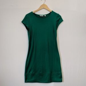 SALE! New York & Co T-shirt Dress Green Knit